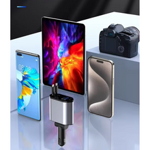 Load image into Gallery viewer, Cargador 4 en 1 para Auto