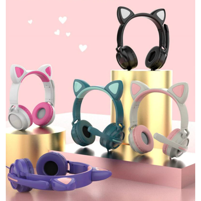 Auriculares discount gamer gatito